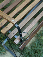 Load image into Gallery viewer, Vintage Garden | Park-Style Bench with Drink Holders