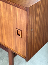 Load image into Gallery viewer, Mid-Century Sideboard - Centered Drawers & Sliding Doors