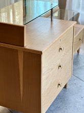 Load image into Gallery viewer, Mid-Century Dressing Table & Stool