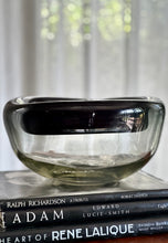 Load image into Gallery viewer, "Rasteli" Smokey Glass Bowl - Italy