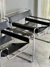 Load image into Gallery viewer, A Pair of Black Wassily Chairs