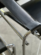 Load image into Gallery viewer, A Pair of Black Wassily Chairs