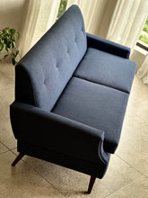 Load image into Gallery viewer, Re-Upholstered Retro Couch