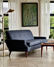 Load image into Gallery viewer, Re-Upholstered Retro Couch