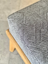 Load image into Gallery viewer, Mid-Century Oak Framed Couch/Daybed