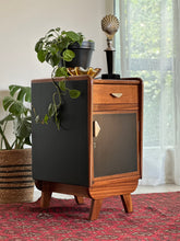 Load image into Gallery viewer, Retro Bedside Pedestal