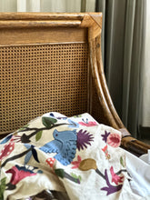 Load image into Gallery viewer, KING (XL) Cane & Rattan Bed with Headboard