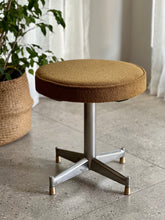 Load image into Gallery viewer, Upholstered Retro Footstool