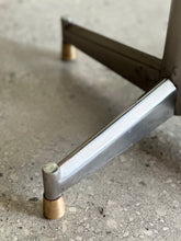 Load image into Gallery viewer, Upholstered Retro Footstool