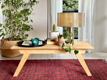 Load image into Gallery viewer, Mid-Century Oak Coffee Table