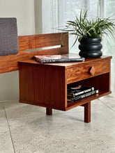 Load image into Gallery viewer, Double Headboard with Attached Pedestals