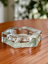 Load image into Gallery viewer, Retro Clear Crystal Hexagonal Ashtray