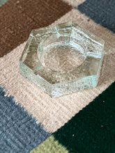 Load image into Gallery viewer, Retro Clear Crystal Hexagonal Ashtray