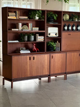 Load image into Gallery viewer, Teak Modular Wall Shelving Series