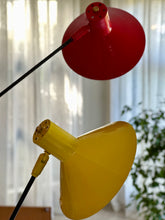 Load image into Gallery viewer, Retro Floor Lamp with Three Metal Shades