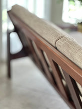 Load image into Gallery viewer, “Cubist” Couch Solid Hardwood