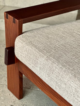 Load image into Gallery viewer, “Cubist” Couch Solid Hardwood