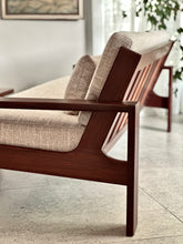 Load image into Gallery viewer, “Cubist” Couch Solid Hardwood