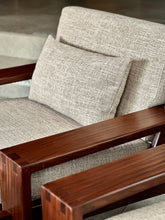Load image into Gallery viewer, “Cubist” Pair of Armchairs - Solid Hardwood