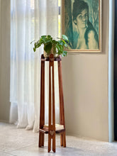 Load image into Gallery viewer, Wooden Plant Stand