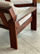 Load image into Gallery viewer, “Cubist” Pair of Armchairs - Solid Hardwood