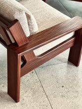 Load image into Gallery viewer, “Cubist” Pair of Armchairs - Solid Hardwood