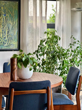 Load image into Gallery viewer, Danish-Style Dining Set (Round Extendable Table & 4 Chairs)