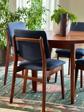 Load image into Gallery viewer, Danish-Style Dining Set (Round Extendable Table & 4 Chairs)
