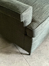Load image into Gallery viewer, Pair of Upholstered Vintage Armchairs - Button Detail