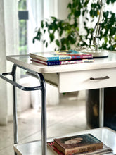 Load image into Gallery viewer, Pair of Dutch Vintage Pedestals/ Trolley’s