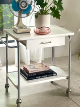 Load image into Gallery viewer, Pair of Dutch Vintage Pedestals/ Trolley’s