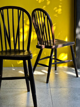 Load image into Gallery viewer, Pair of Vintage Spindle-Back Chairs