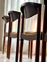 Load image into Gallery viewer, Stackable Set Of Four Dining chairs
