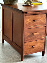 Load image into Gallery viewer, Vintage Solid Kiaat Desk