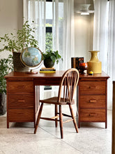 Load image into Gallery viewer, Vintage Solid Kiaat Desk