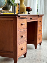 Load image into Gallery viewer, Vintage Solid Kiaat Desk