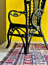 Load image into Gallery viewer, Vintage Rattan & Cane Armchair