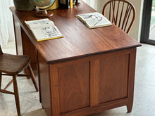 Load image into Gallery viewer, Vintage Solid Kiaat Desk
