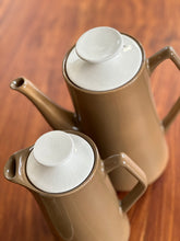 Load image into Gallery viewer, Vintage Beswick Brown Coffee Set For 4