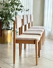 Load image into Gallery viewer, Set of Four Retro Dining Chairs by McNamee