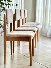 Load image into Gallery viewer, Set of Four Retro Dining Chairs by McNamee