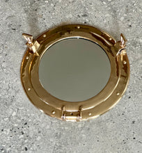 Load image into Gallery viewer, Brass Porthole Mirror