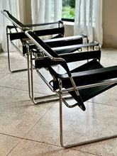 Load image into Gallery viewer, Pair of Black Wassily Chairs