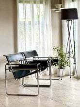 Load image into Gallery viewer, Pair of Black Wassily Chairs