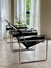 Load image into Gallery viewer, Pair of Black Wassily Chairs