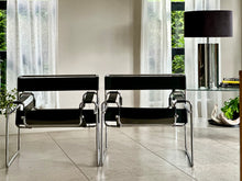 Load image into Gallery viewer, Pair of Black Wassily Chairs
