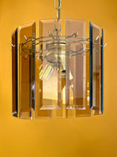 Load image into Gallery viewer, Amber Glass Ceiling Light