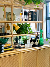 Load image into Gallery viewer, Large Vintage Wicker Multipurpose Cabinet / Sideboard