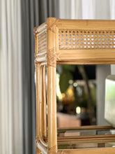 Load image into Gallery viewer, Large Vintage Wicker Multipurpose Cabinet / Sideboard