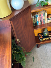 Load image into Gallery viewer, Mahogany Corner Multipurpose Cabinet/Bookshelf